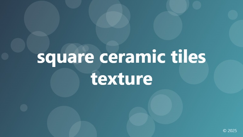 square ceramic tiles texture